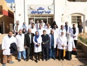 قافلة جامعة الأزهر الطبية توقع الكشف الطبي على 2000 مواطن بالواحات البحرية وتصرف الدواء اللازم لهم