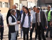 نائب المحافظ تتفقد أعمال الرصف بالمرحلة الأخيرة لروضة السودان بالدقي