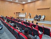 قافلة “البحوث الإسلامية” تعقد لقاءً حواريًا مع طلاب وطالبات جامعة الغردقة..
