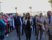 وزيرة التنمية المحلية توجه القيادات والعاملين بالوزارة التفاني في أداء المهام والعمل بروح الفريق للتقديم بجوائز التميز الحكومي