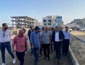 رئيس جهاز دمياط الجديدة يتفقد مشروعات الإسكان والطرق والتطوير والمرافق ومحطات الصرف
