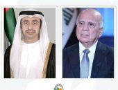 نائب رئيس مجلس الوزراء ووزير الخارجية فؤاد حسين يبحث مع نظيره الإماراتي تداعيات التطورات الأمنية في سوريا