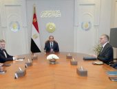 السيد الرئيس عبد الفتاح السيسي،يستقبل  السيد “موراي أوتشينكلوس”، الرئيس التنفيذي لشركة “بريتيش بيتروليوم