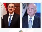 نائب رئيس مجلس الوزراء وزير الخارجية يؤكد تضامن العراق مع سوريا في مواجهة الإرهاب