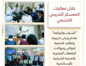 *”الشباب والرياضة ” تقدم ورش تدريبية وتقاليد كشفية لجوالي وجوالات الجامعات المصرية بالمدينة الشبابية بالإسكندرية