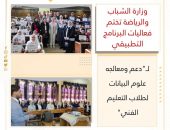 وزارة الشباب والرياضة تختم فعاليات البرنامج التطبيقي لــ”دعم ومعالجه علوم البيانات لطلاب التعليم الفني “