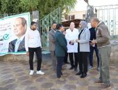نائب محافظ الوادي الجديد تتفقد فرع التأمين الصحي ومستشفى الصدر