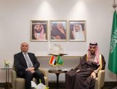 نائب رئيس مجلس الوزراء ووزير الخارجية فؤاد حسين يلتقي نظيره السعودي الأمير فيصل بن فرحان في القاهرة