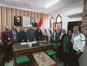 فضيلة الدكتور عبد العزيز أبو خزيمة، رئيس منطقة الإسكندرية الأزهرية، يتفقد  فعاليات تصفيات مسابقة (نحلة الأزهر الشريف القومية للتهجي)