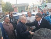 محافظ الدقهلية في جولة صباحية:  التوجيه لمدير شرطة المرافق برفع كافة الإشغالات بكوبري ومدينة طلخا