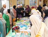 افتتاح معرض الكتاب  للمجلس الأعلى للشؤون الإسلامية بكلية دراسات بنات الإسكندرية.