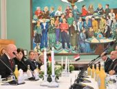 السيد الرئيس عبد الفتاح السيسي يلتقي  بالسيد “سورين جاد يانسن”، رئيس البرلمان الدنماركي في  العاصمة الدنماركية “كوبنهاجن”