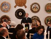 السيد الرئيس عبد الفتاح السيسي يقيم  مأدبة عشاء على شرف جلالة الملك “فريدريك” العاشر ملك الدنمارك والملكة “ماري