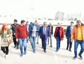 محافظ الدقهلية يتفقد أعمال تطوير ملعب استاد المنصورة….ويطلب عرض تقرير انشائي تفصيلي بحالة المدرجات