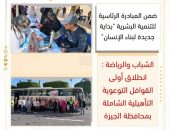 الشباب والرياضة :انطلاق أولى القوافل التوعوية التأهيلية الشاملة بمحافظة الجيزة