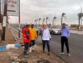 رئيس جهاز السويس الجديدة تتابع خطة عمل لجنة الكوارث والأزمات في التعامل مع الأمطار