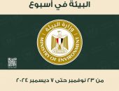 بالإنفوجراف…. الحصاد الأسبوعى لأنشطة وزارة البيئة خلال الفترة من ٢٣ نوفمبر حتى ٧ ديسمبر ٢٠٢٤