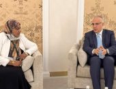 الدكتور سويلم يلتقى أمين عام المجلس الأعلى للبيئة والموارد الطبيعية بجمهورية السودان ضمن فعاليات مؤتمر COP16 بالرياض