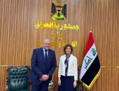 السفير المصري لدى بغداد يلتقى مع وزيرة الهجرة والمهجرين العراقية