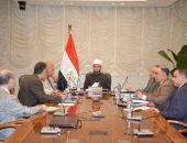 وزير الأوقاف يجتمع برئيس مجلس إدارة مستشفى الدعاة