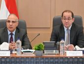وزير الموارد المائية والرى و وزير المالية يبحثان التنسيق المشترك بين الوزارتين فى العديد من الملفات