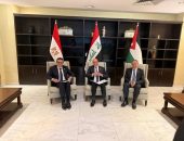 نائب رئيس الوزراء وزير الصحة يعقد اجتماعًا مع وزراء الصحة بدولتي العراق والأردن لمناقشة سبل التعاون المشترك في القطاع الصحي