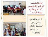 وزارة الشباب : البرنامج التطبيقي لــ”دعم ومعالجه علوم البيانات ”  لطلاب التعليم الفني يصل محافظة « قـنا