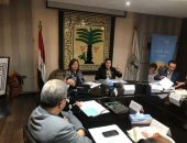 خلال الاجتماع الدورى لمجلس ادارة المجلس القومي للطفولة والامومة..