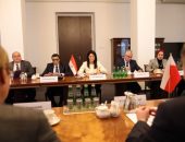 وزيرة التخطيط والتنمية الاقتصادية والتعاون الدولي تعقد جلسة مباحثات موسعة مع نظيرها البولندي