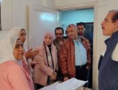 نائب وزير الصحة يتفقد عددا من المنشآت الصحية بمحافظات الفيوم