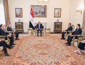 السيد الرئيس عبد الفتاح السيسي يستقبل السيد “جيك سوليفان” مستشار الأمن القومي الأمريكي والسيد “بريت ماكجورك” منسق الشرق الأوسط وشمال أفريقيا بمجلس الأمن القومي الأمريكي