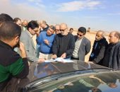 رئيس جهاز العبور الجديدة يتفقد مشروع الحلول العاجلة لتغذية المجاورات المستهدفة بالمياه بمنطقة الأمل”سابقاً”