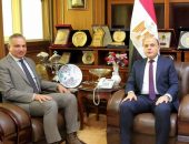محافظ كفر الشيخ يستقبل رئيس مجلس إدارة صندوق التنمية الحضرية