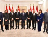 السيد الرئيس عبد الفتاح السيسي يلتقي  بمقر القيادة الاستراتيجية بالعاصمة الإدارية الجديدة، بعدد من سيدات ورجال الصحافة والإعلام ورئيس الهيئة العامة للاستعلامات