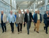 وزير الدولة للإنتاج الحربي في جولة داخل شركة شبرا للصناعات الهندسية ( مصنع ٢٧ الحربي )