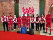 الهلال الأحمر المصري  يقدم خدمات الإتاحة والطوارىء والإسعافات الأولية لزوار معرض “تراثنا 2024”