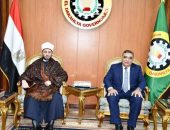 محافظ الدقهلية يستقبل وزير الأوقاف بمحافظة الدقهلية
