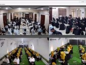 مركز تطوير تعليم الطلاب الوافدين يعقد اختبار إلكتروني لتحديد المستوى اللغوى لطلاب «مؤسسة رحمة للعالمين» بإندونيسيا