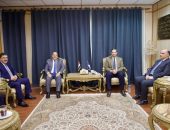 محافظ دمياط و رئيس الشركة القابضة للصناعات الغذائية يناقشان عدد من الملفات المتعلقة بالمنظومة التموينيةو تعزيز الجهود لتوفير السلع بأسعار مخفضة للمواطنين