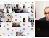وزير الخارجية والهجرة يعقد لقاء افتراضياً مع أعضاء الجالية المصرية في أستراليا