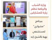 وزارة الشباب والرياضة تنظم زيارة للمشاركين ببرنامج “مشواري” لمستشفي بهية بالشيخ زايد