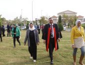 نائب محافظ دمياط شهدت حفل تخرج دفعة جديدة من جامعة حورس