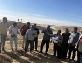 تنفيذاً لتوجيهات وزير الإسكان: رئيس جهاز مدينة قنا الجديدة يتفقد المرافق بمنطقة التوسعات بالامتداد الشرقي وأعمال التطوير
