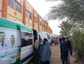 محافظ دمياط يتلقى تقريرًا بنتائج القافلة الطبية المجانية بجمصة شرق