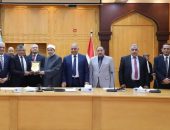 *مجلس جامعة الأزهر يكرم  الفائزين في المسابقة العالمية للقرآن الكريم والمتميزين في المجالات العلمية*