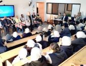 ندوات تثقيف صحي لطلاب المدارس بمدينة الأقصر للتوعية بأهمية النظافة العامة