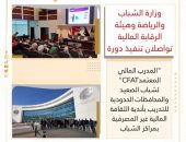 وزارة الشباب والرياضة وهيئة الرقابة المالية تواصلان تنفيذ دورة “المدرب المالي المعتمدCFAT” لشباب الصعيد والمحافظات الحدودية للتدريب بأندية الثقافة المالية غير المصرفية بمراكز الشباب