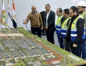 رئيس الجهاز التنفيذي لمياه الشرب والصرف الصحي يتفقد محطة معالجة الجبل الأصفر لمتابعة أعمال التطوير والإحلال والتجديد