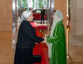 السّيدةُ انتصار السيسي حرمُ فخامة رئيس جمهورية مصر العربية تغادر البلاد، بعد زيارتها الخاصة إلى سلطنة عُمان استغرقت عدة أيام.