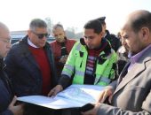 محافظ الجيزة يكلف بسرعة الإنتهاء من الأعمال المتبقية لكوبري مزلقان ابو النمرس لتشغيله تجريبيا في اقرب وقت ممكن